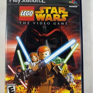 LEGO Star Wars The Video Game PlayStation 2 PS2 2005 Rated E No Manual Tested